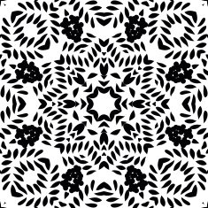 Abstract seamless floral background N28