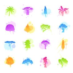 Stains Icons - Trees
