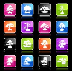 Ubergloss Icons - Bonsais