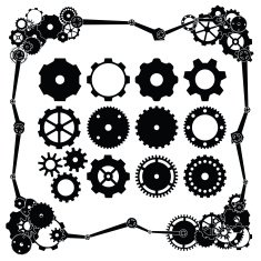 Cogwheels and Gear Icons