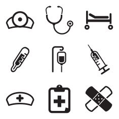 hospital icons N4