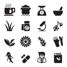 Herb icon set N2