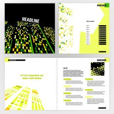 Brochure template N129