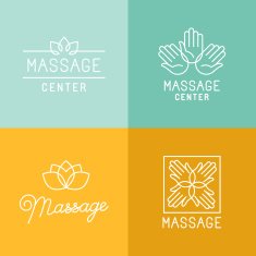 Massage logos