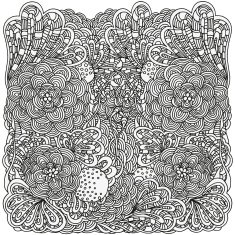 Pattern for coloring book N56