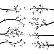 Branch Silhouettes N3