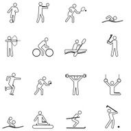 Set of Sport Icons N10