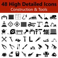 Construction and Tools Smooth Icons