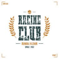 Racing club emblem