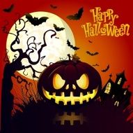 Halloween vector illustration N12