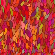 Seamless pattern with autumn leaves N41