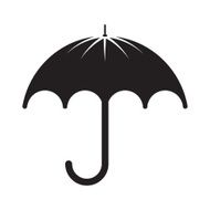 BlackUmbrellaSilhouette