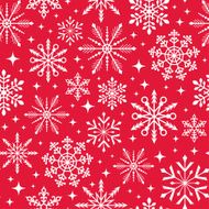seamless snowflake patterned background