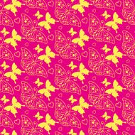 Pink butterfly wallpaper N2