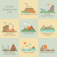 Power Generation Icons N2