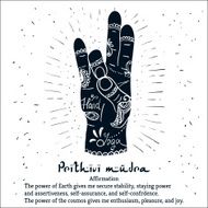 Element yoga Prithivi mudra hands N13
