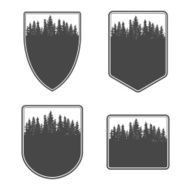 Forest emblem templates