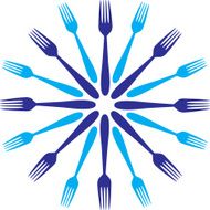 Fork Circle Icon