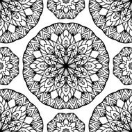 Oriental vector ornament