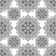 Vector symmetrical ornament