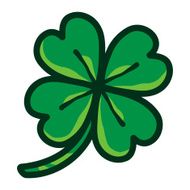 St Patricks Day Shamrock Clover Leaf N16