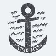 Anchor Pacific ocean