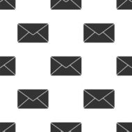 Envelope mail icon for web Flat design illustration Vector N2