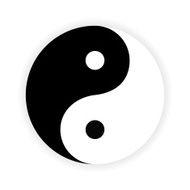 Yin Yang symbol Vector