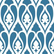 Seamless floral tiling pattern N2