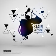 Splatter Paint Banner Vector Illustration N3