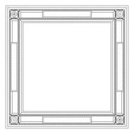 Decorative modern frame N2
