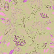 Beautiful floral seamless pattern N39
