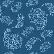 Seamless pattern in Turkish style