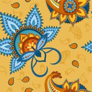 Seamless colorful pattern in Turkish style