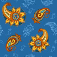 Seamless colorful pattern in Turkish style N4