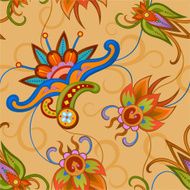 Seamless colorful pattern in asian style N3