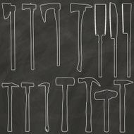 ax and hammer