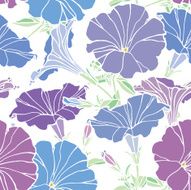 Seamless Pattern with floral ornament N180
