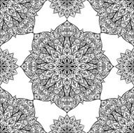Detailed openwork ornament