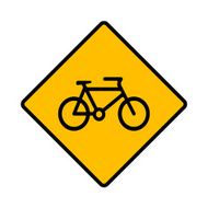 Vector bicycle icon Illustration EPS10 N8