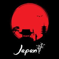 Abstract Japanese Background