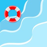 Lifebuoy on the water N2