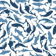 Fish Seamless Pattern N25