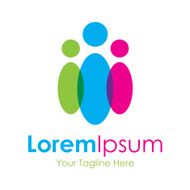 Ideas of a creative people icon simple elements silhouette logo