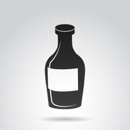 Bottle of rum icon