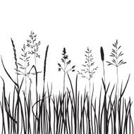 grass silhouettes N7