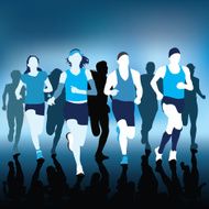 Running people N16