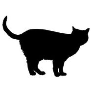 Cat Silhouette N90