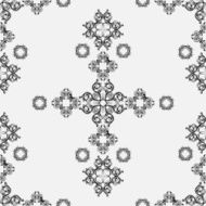 Decorative design elements Vignette Doodle N4