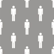 Man seamless pattern N3
